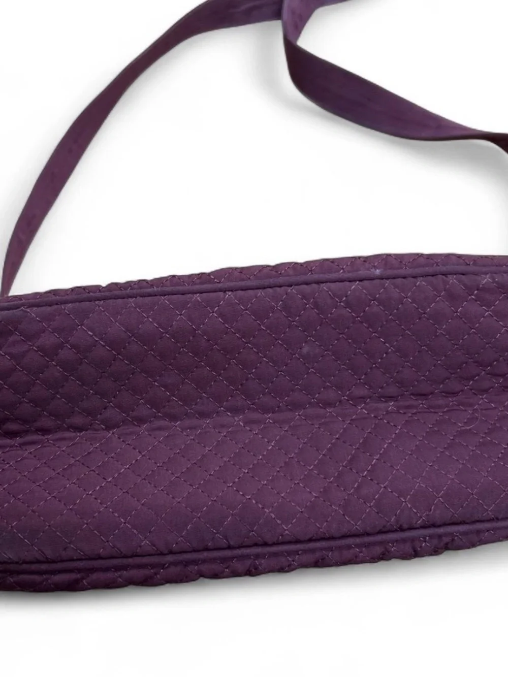 Vera Bradley Quilted Plum Crossbody Bag - Picture 5 of 6